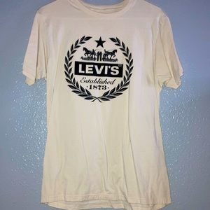 Cream Levi’s T-Shirt